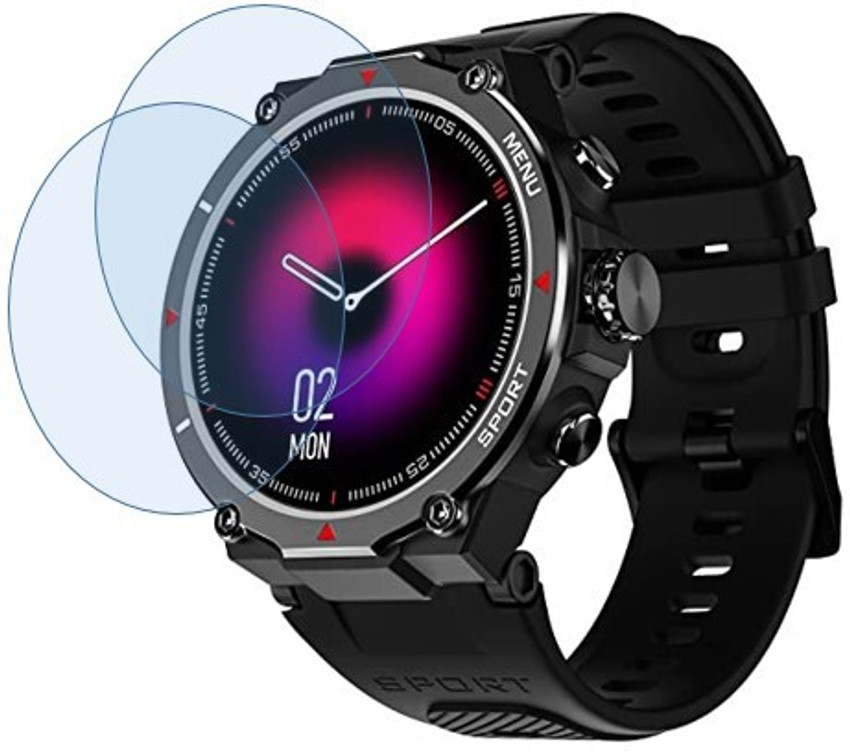 Outloop Screen Guard for NoiseFit Force Rugged Smart Watch Jet Black Outloop Flipkart