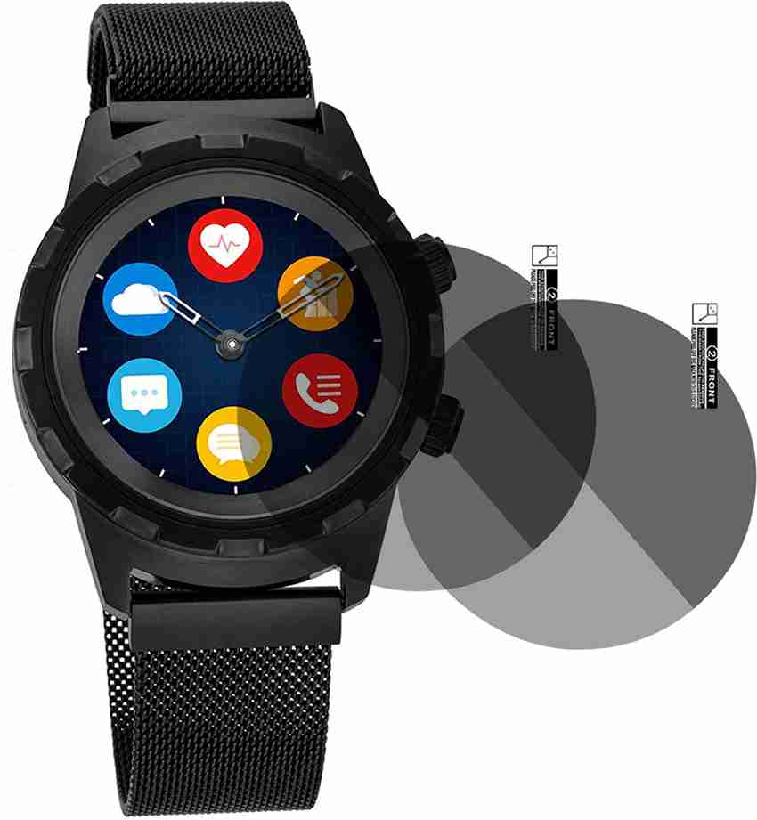 Hybrid smartwatch with discount screen
