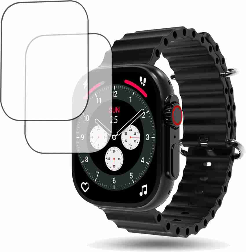 EJZATI Screen Guard for PEBBLE CREST 2.02 SMARTWATCH SCREEN GUARD