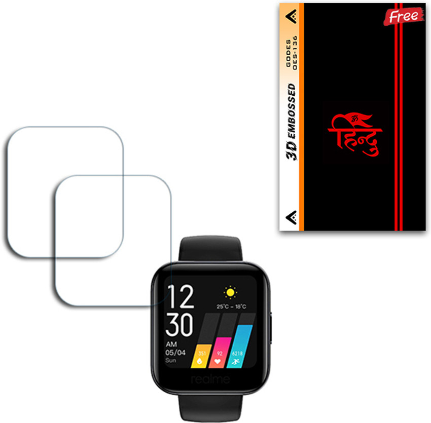 SOMTONE Screen Guard for realme Fashion Watch 3.56 cm FREE 250