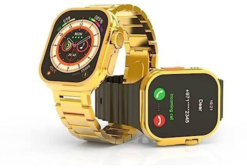 Mobile watch golden colour store