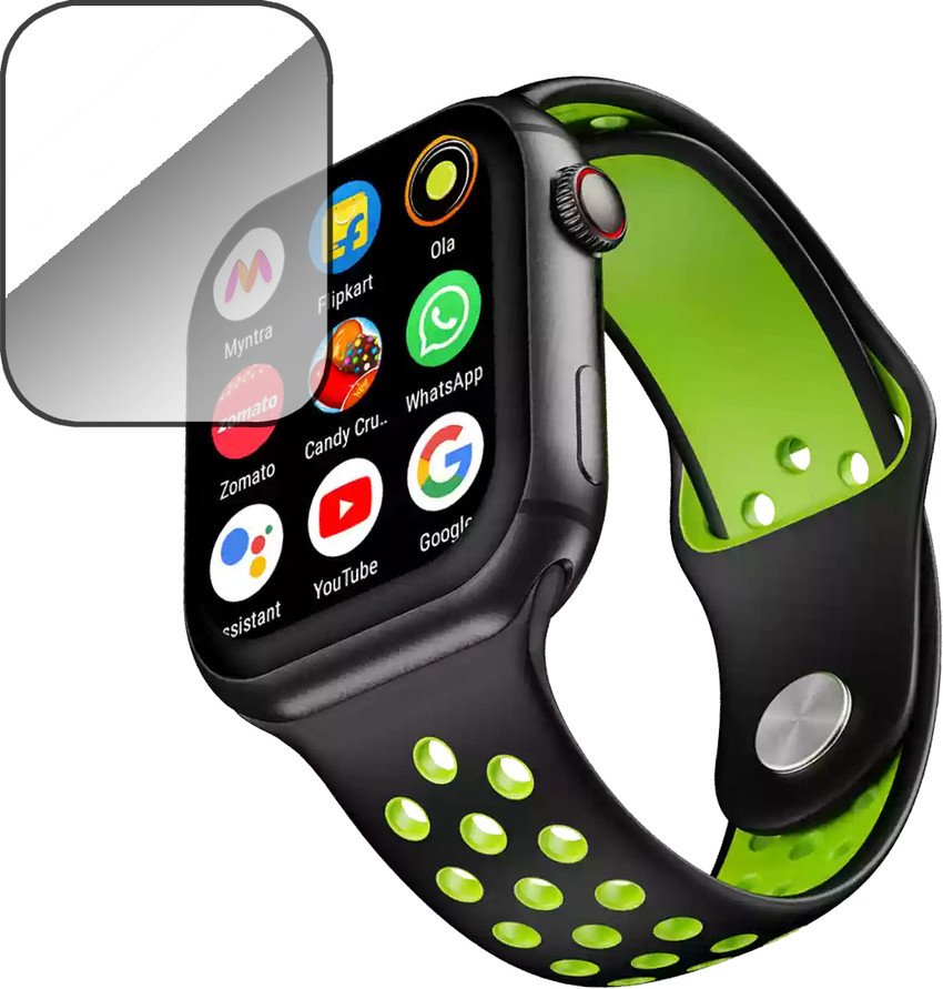Smartwatch screen guard clearance