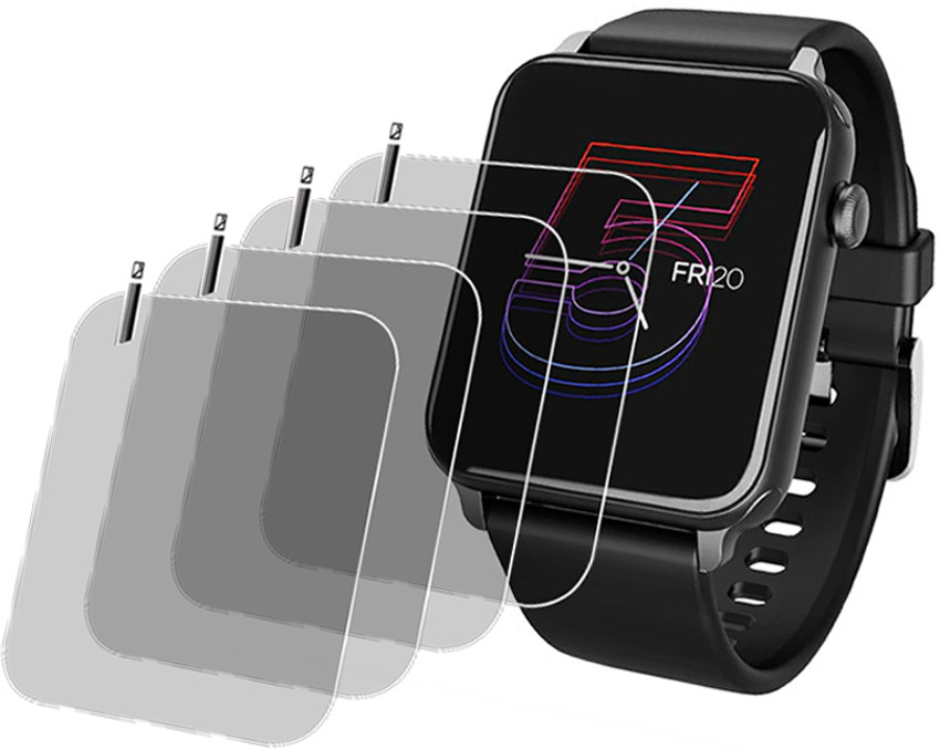Watch screen guard clearance