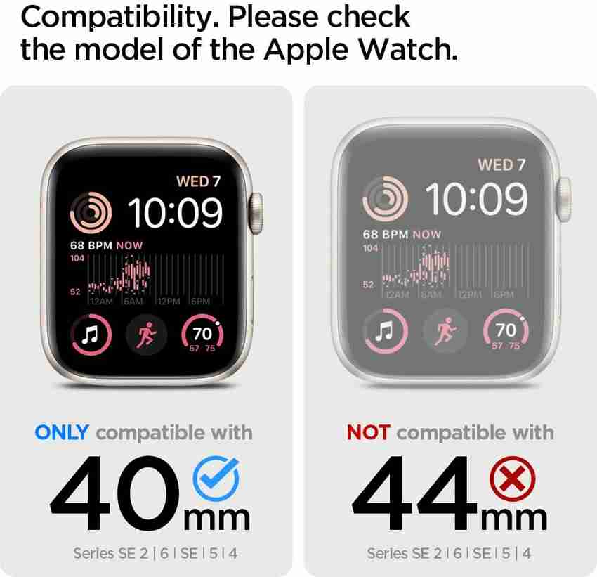 Spigen Thin Fit Bumper Case for Apple Watch Series SE2 6 SE