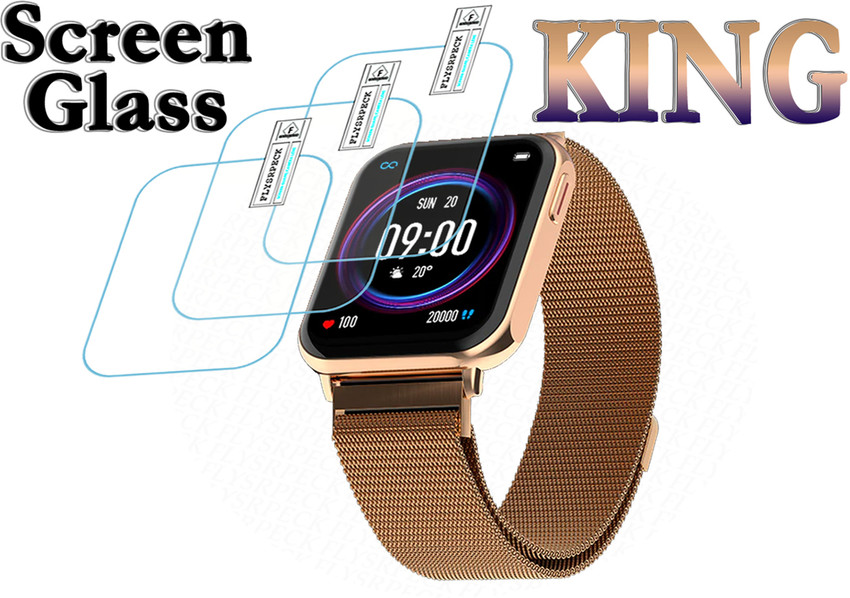 FLYSRPECK Screen Guard for FIRE BOLTT King Smart Watch FLYSRPECK