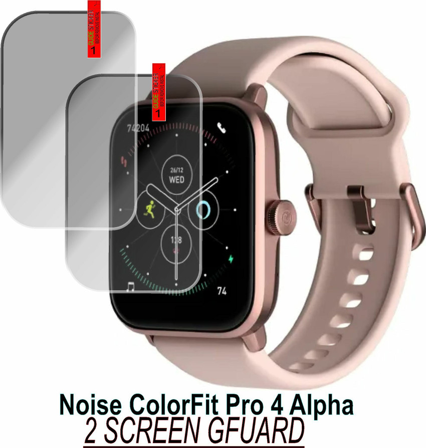 ICROMECK Tempered Glass Guard for Noise ColorFit Pro 4 Alpha smartwatch ICROMECK Flipkart