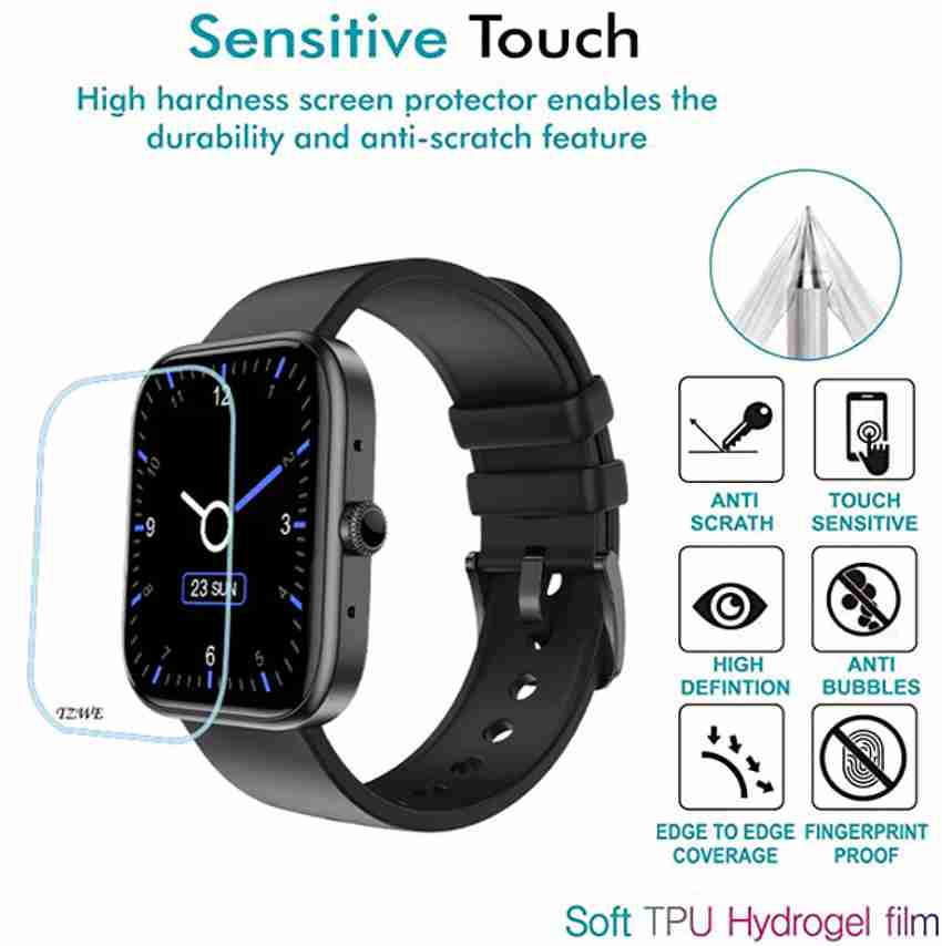 TZWE Screen Guard for Fire boltt Jaguar smart watch screen guard