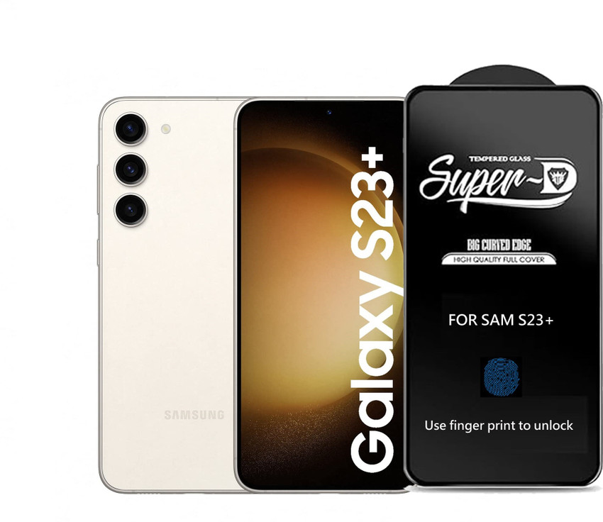 TechWings Tempered Glass Guard for Samsung Galaxy S23 Plus 5G, Super D Glass - TechWings : Flipkart.com