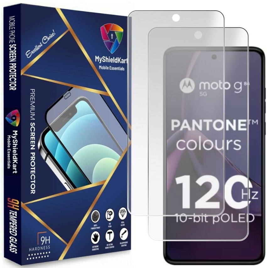 Buy Mudshi Privacy Screen Protector (with Matte Finish) compatible for  Motorola G84 - High Defintion - Maximum Clarity [Pack of 1] Online at Best  Prices in India - JioMart.