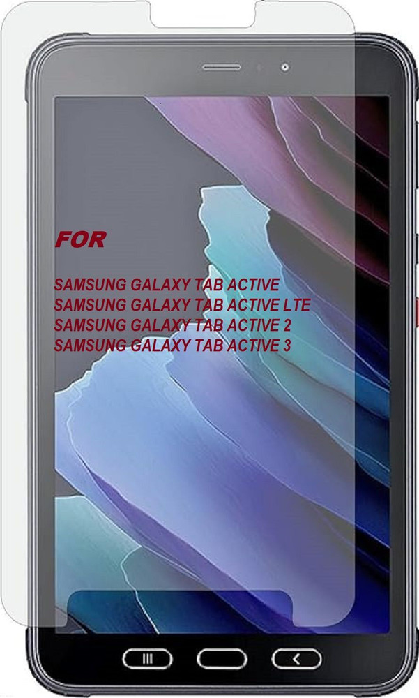 Fasheen Tempered Glass Guard for Samsung Galaxy Tab Active 2 SMT395 Samsung Galaxy Tab Active 3 SMT575 Samsung Galaxy Tab Active SMT360 8 Inch Fasheen Flipkart