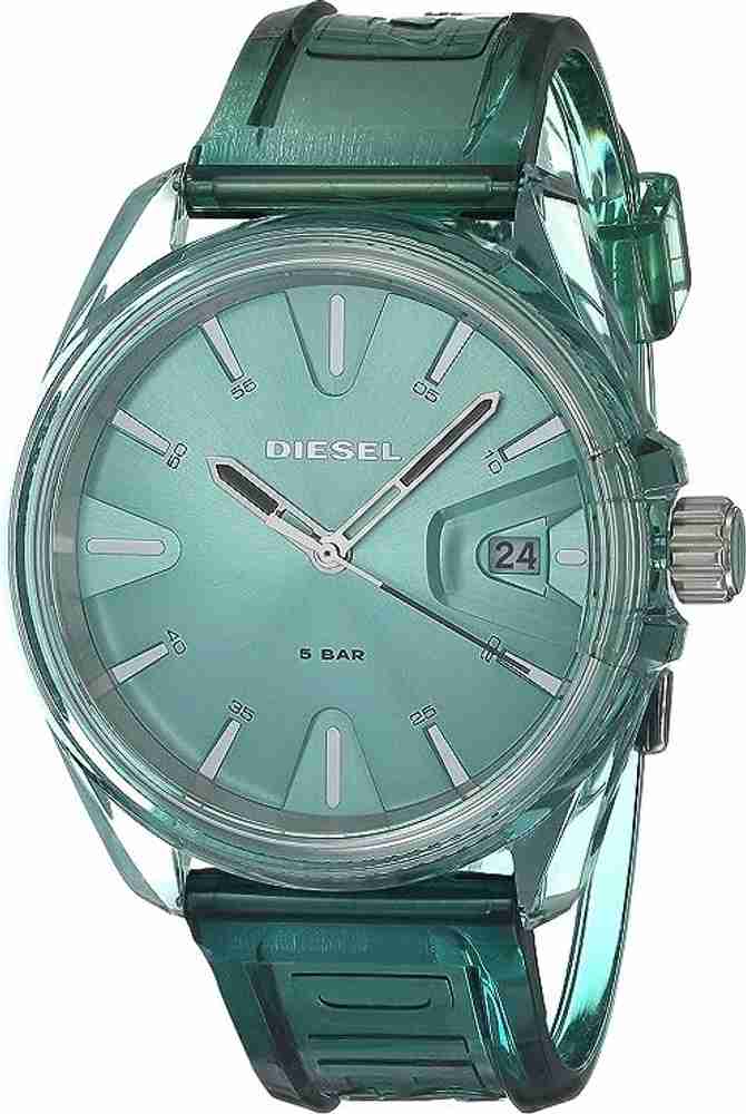 Diesel transparent deals watch