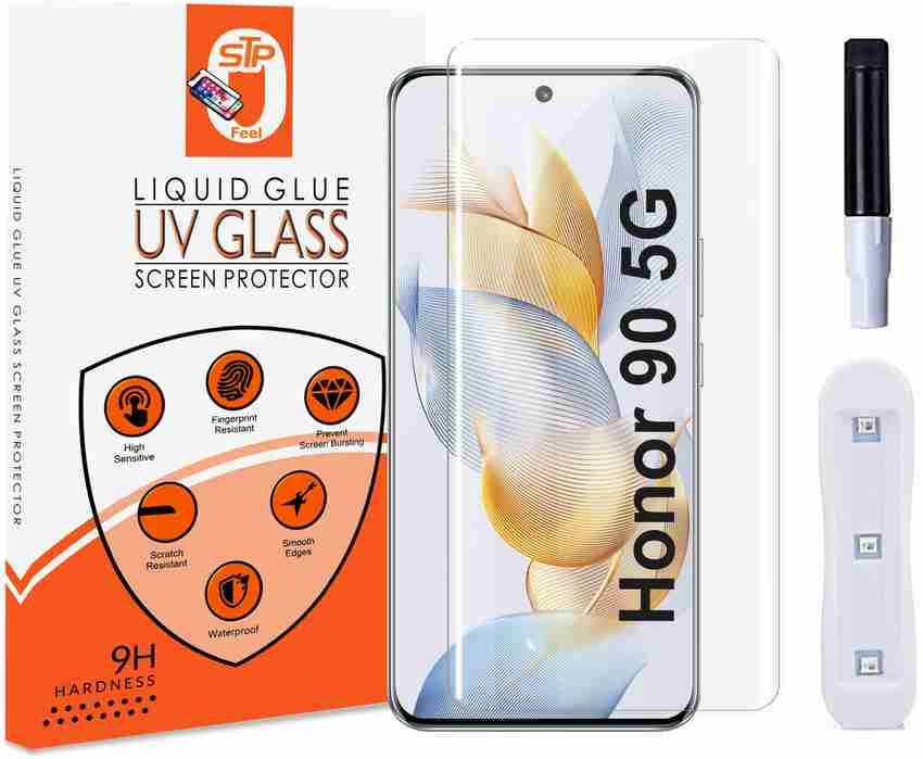 Maxboost Tempered Glass Guard for Honor 90 5g Premium UV Screen