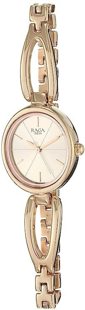 goldentomb Tempered Glass Guard for Titan Raga Viva analog Rose Gold Dial Women Watch NM2579WM01 goldentomb Flipkart