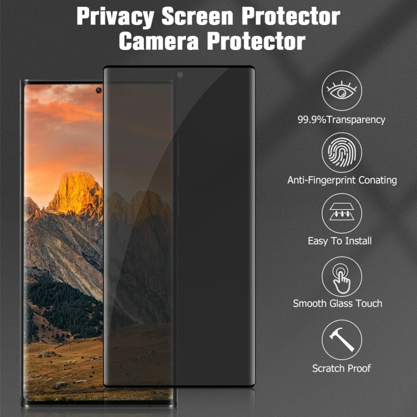 Samsung Galaxy S23 Plus Tempered Glass privacy Protector pantalla