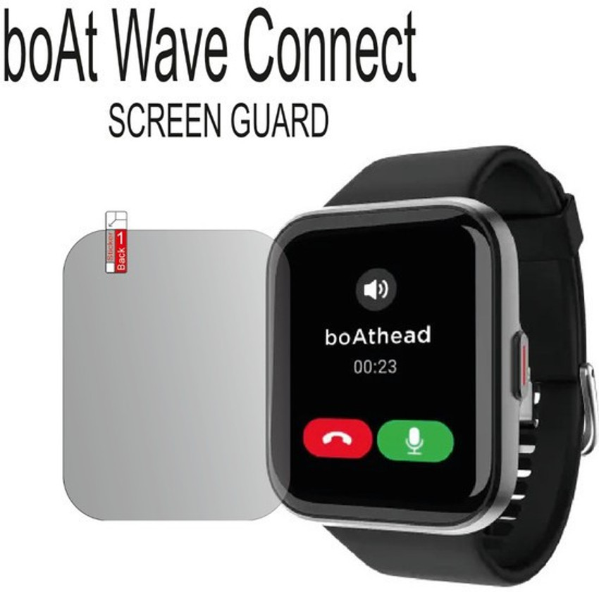 MK Enterprises Tempered Glass Guard for BOAT WAVE CONNECT WATCH