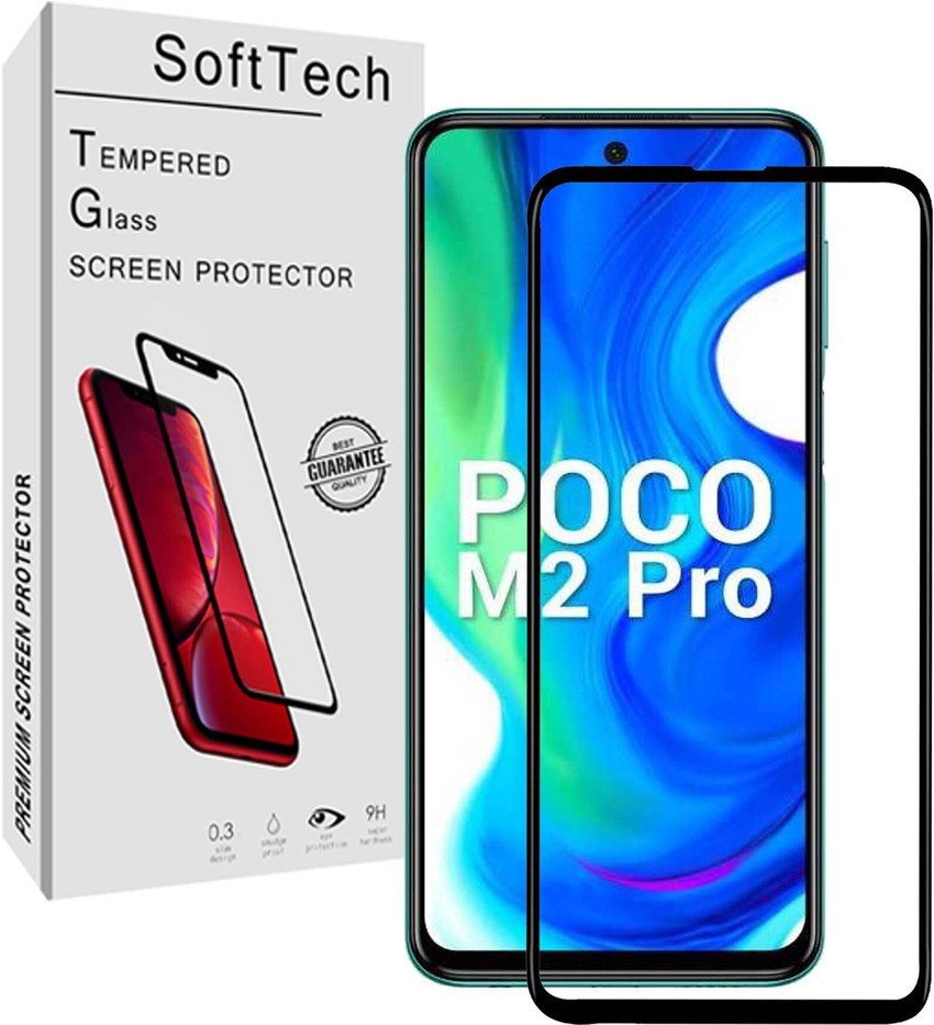 Matte Finish Poco M2 Pro Best Tempered Glass Glass Protector