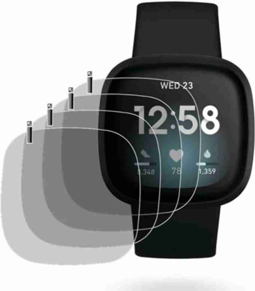 DB Tempered Glass Guard for Fitbit versa 4 smartwatch tempered