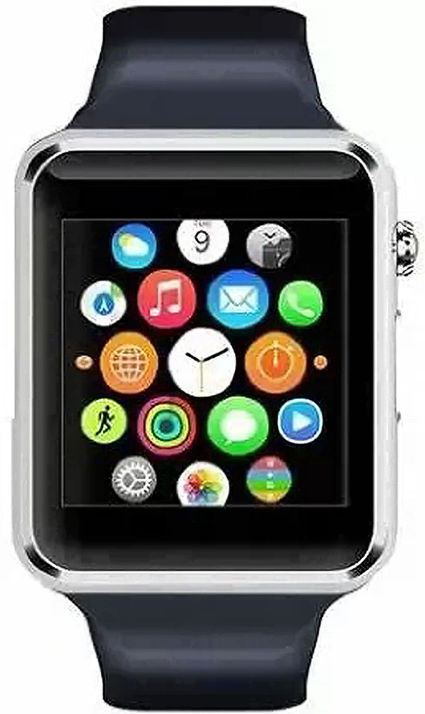 IQRA TRENDZ Tempered Glass Guard for A1 SMART WATCH SILVER P20