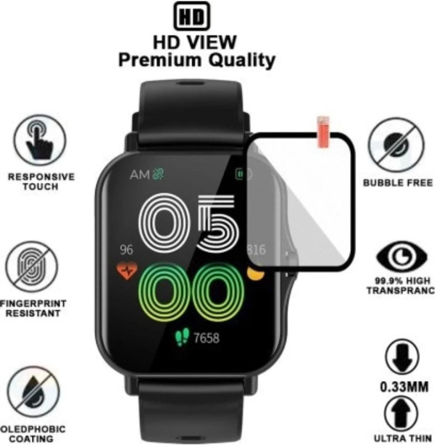 DB Tempered Glass Guard for Noise HRX SPRINT smartwatch tempered
