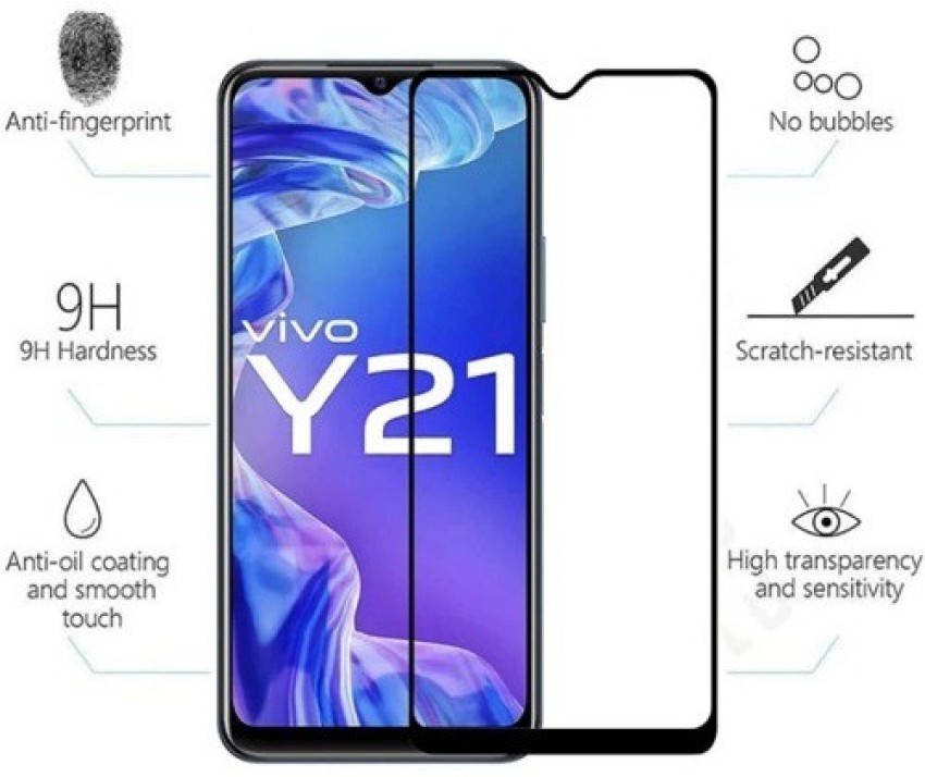 Cush tush Tempered Glass Guard for VIVO Y21, VIVO Y20, VIVO Y33