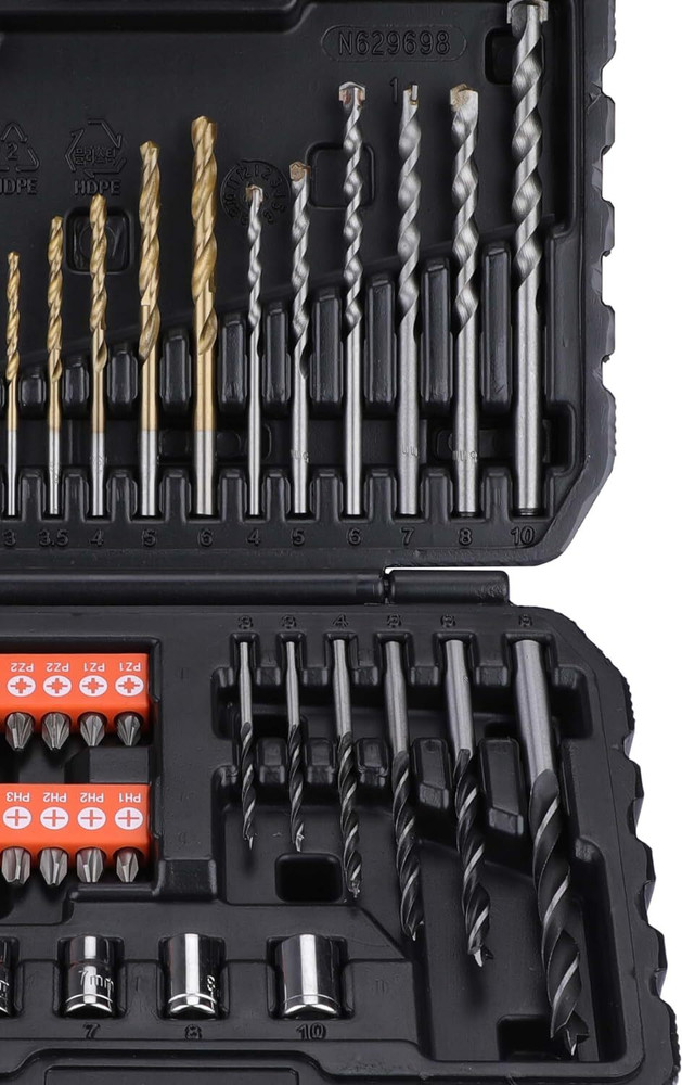 Black and decker bit set best sale
