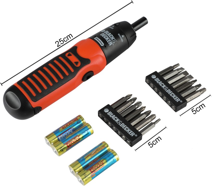 BLACK DECKER A7073 Ratchet Screwdriver Set