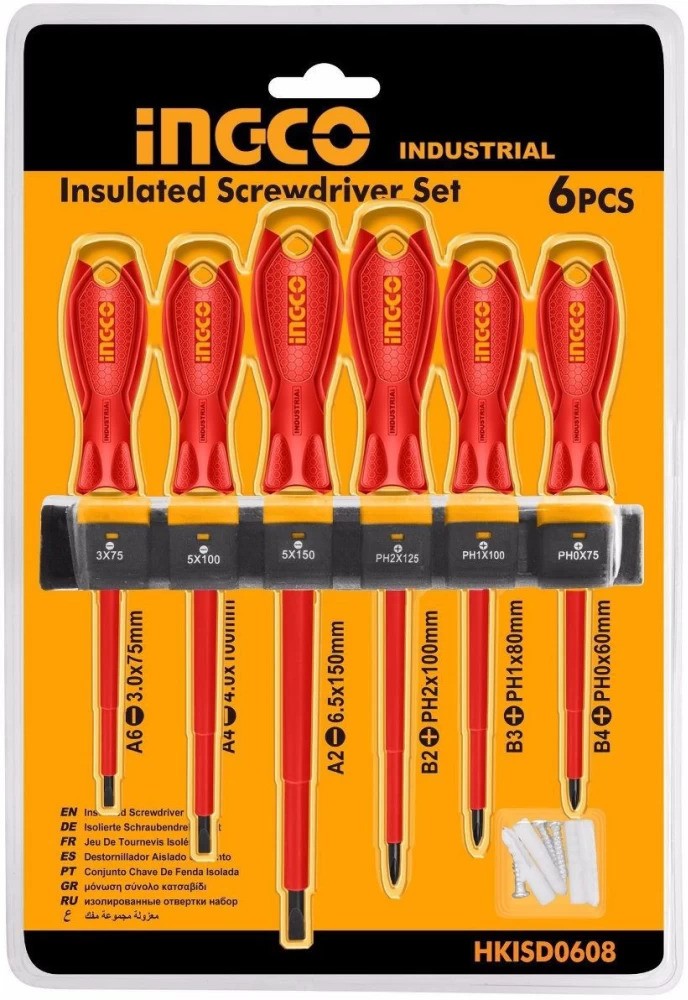 Insulated best sale electrical screwdrivers