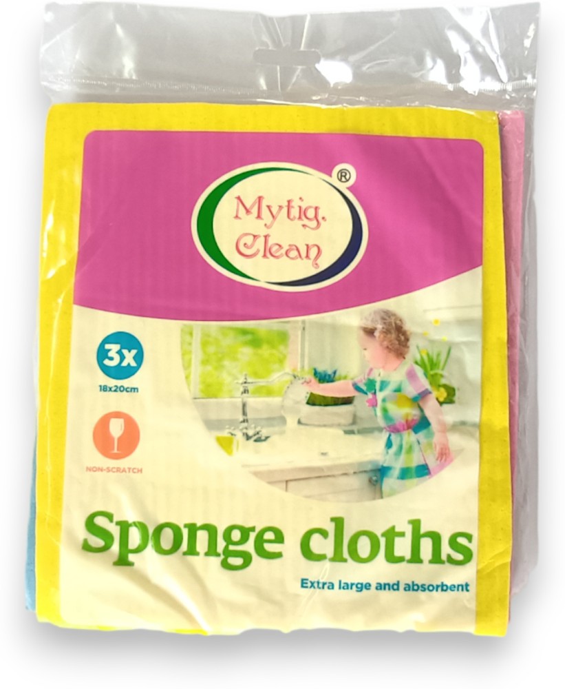 Kitchen Cleaning Sponges,Bulk Eco Non-Scratch for Dish,Scrub