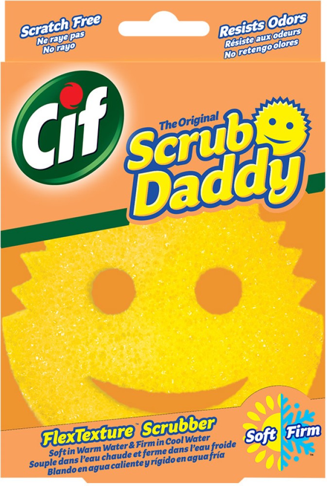 Cif The Original Scrub Daddy Cleaning Scrubber Scrub Pad Price in India -  Buy Cif The Original Scrub Daddy Cleaning Scrubber Scrub Pad online at