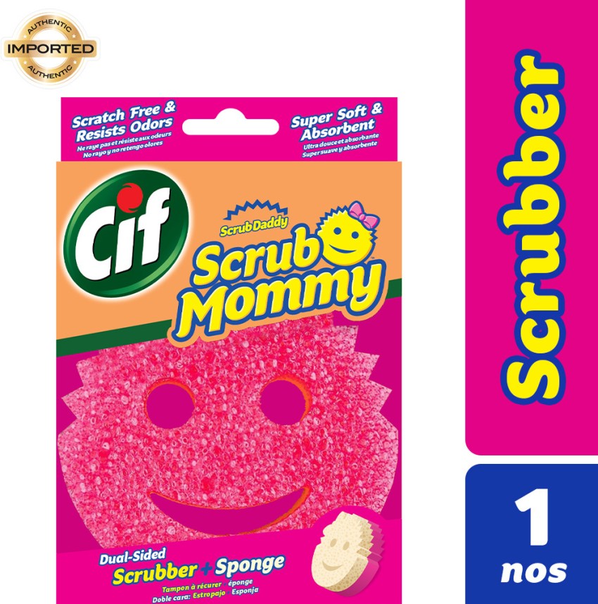 3 Pack Scrub Mommy Dual-Side Scratch Free Scrubber Sponges New