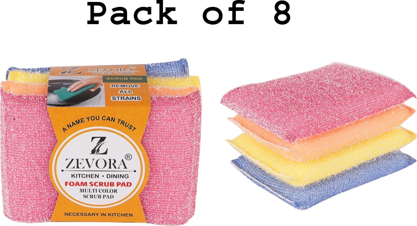 Multipurpose Kitchen Cleaning Sponge Scourer with Scouring Pad