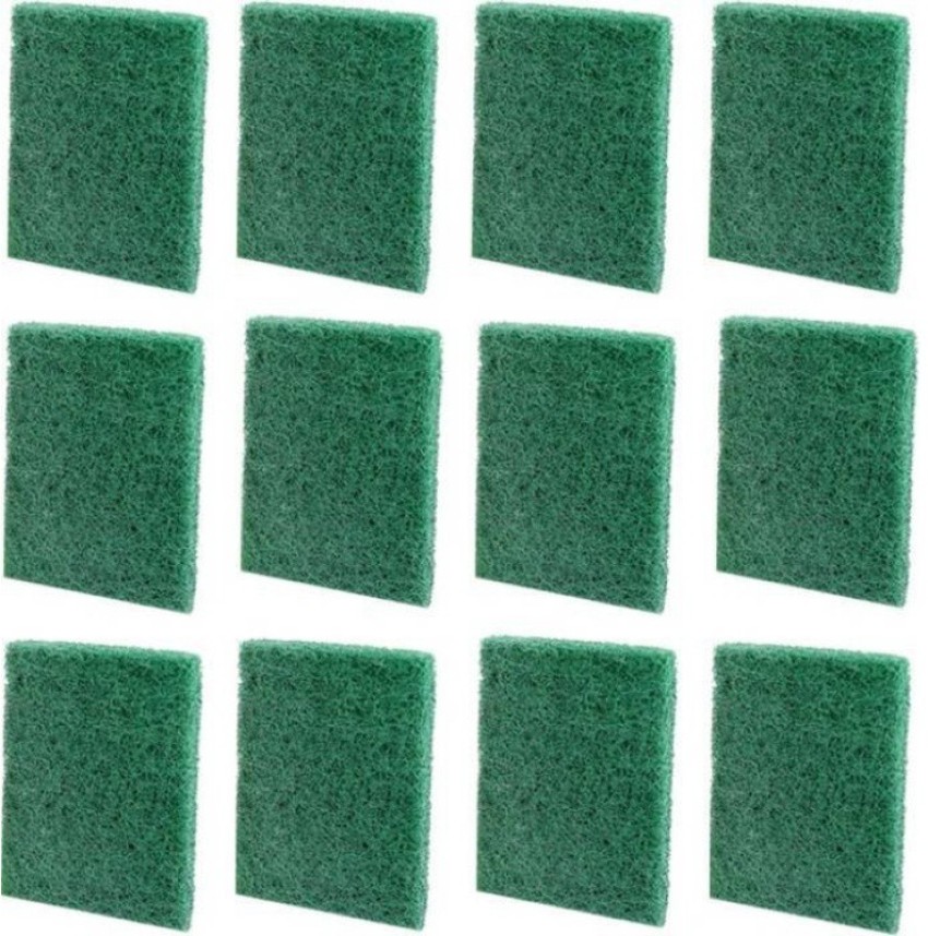 40 Pcs Scouring Pad, Dish Scrubber Scouring Pads,4 X 6 Inch Green Reusable  Household Scrub Pads For Dishes, Kitchen Scrubbers & Metal Grills