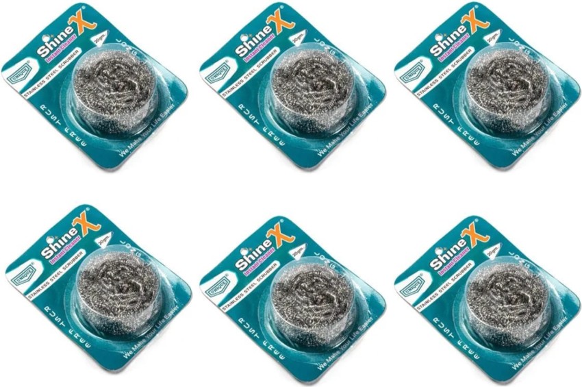 72 Pack Stainless Steel Sponges, Steel Wool Scrubber, Scrubbing Scouring  Pad for Pots, Pans and Ovens Great for Kitchen, Bathroom, Outdoors by