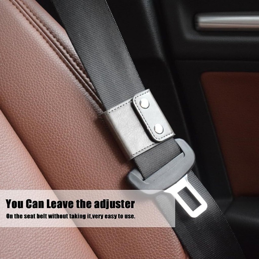 Seat Belt Cover, 1 Pcs Car Seatbelt Covers Pu Leather Seat Belt