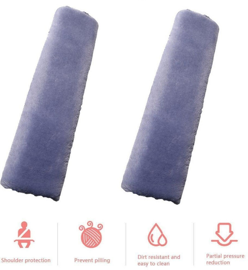 Augen Velvet Seat Belt Shoulder Pad Straps for More Comfortable