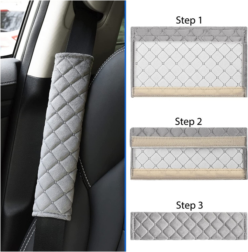 Carest Car Seat Belt Strap Pad for Adults and Children Seat Belt