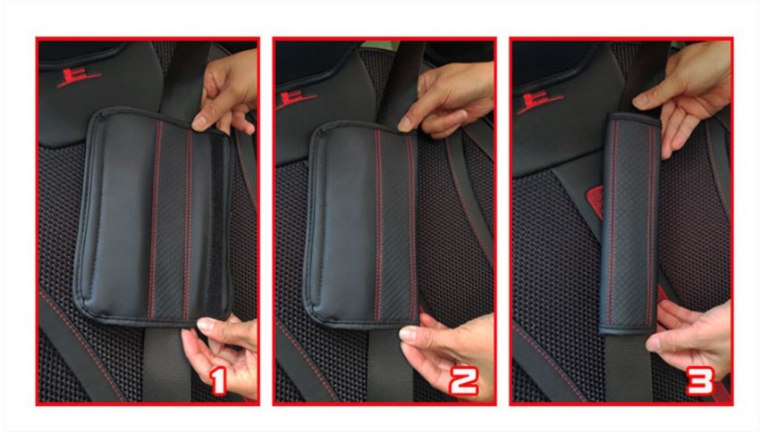 Car Seat Belt Cover Shoulder Pad SeatBelt Pillow Decoration Gurtpolster Auto  Safety Belt Pad Car Interior Accessories - AliExpress