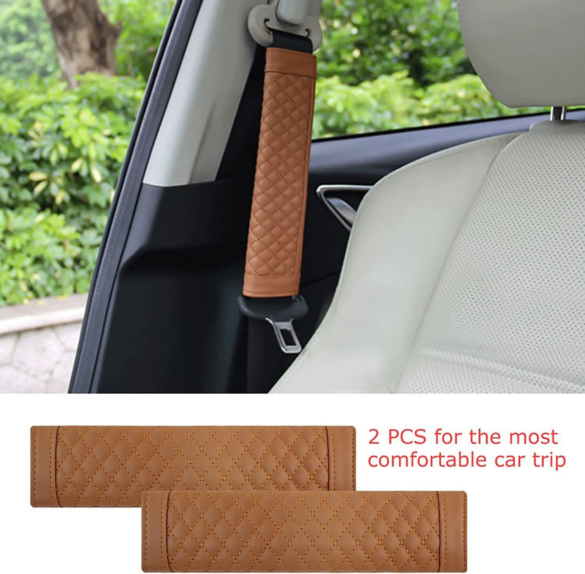 Leather seat sales belt covers