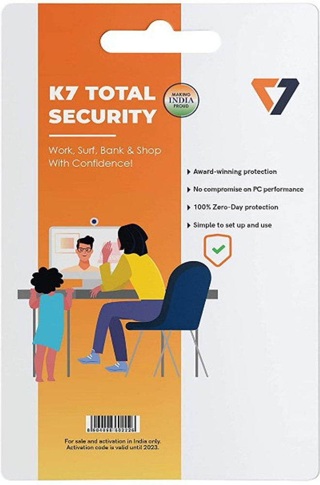 K7 Total Security 1 User 3 Years Buy K7 Total Security 1 User 3 Years Online at Best Prices in India K7 Flipkart