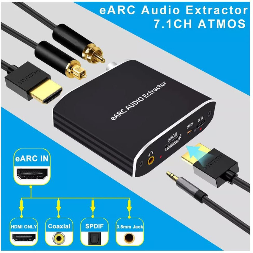 Hdmi to best sale jack 3.5 mm