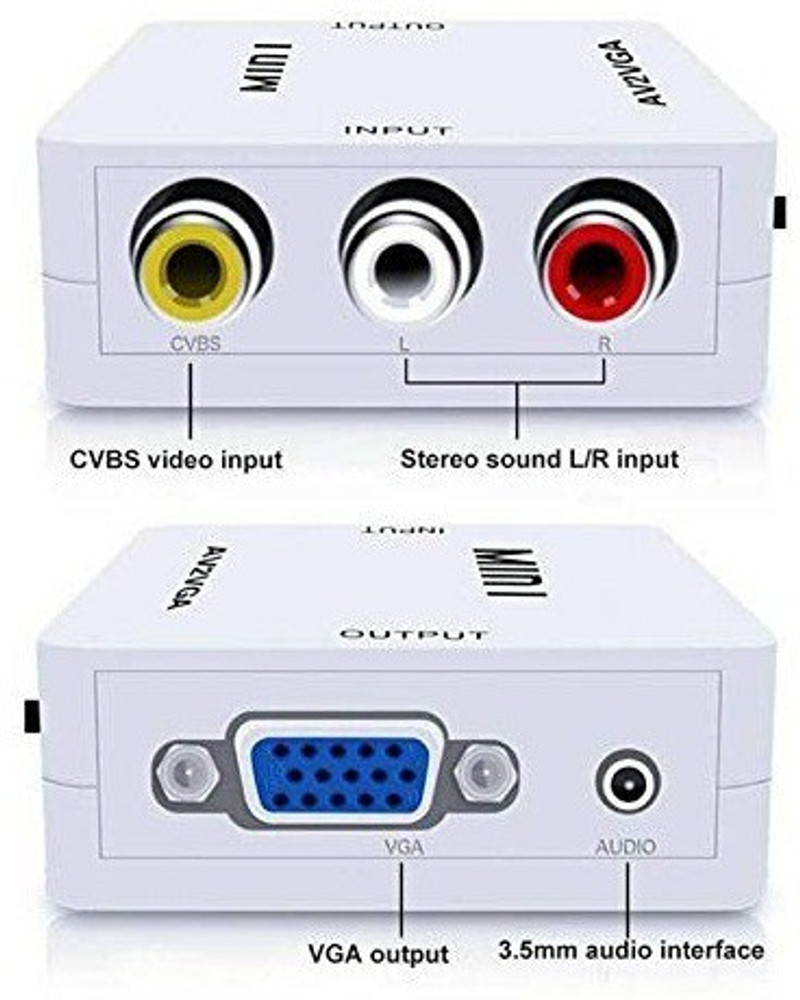 Av rca to vga discount