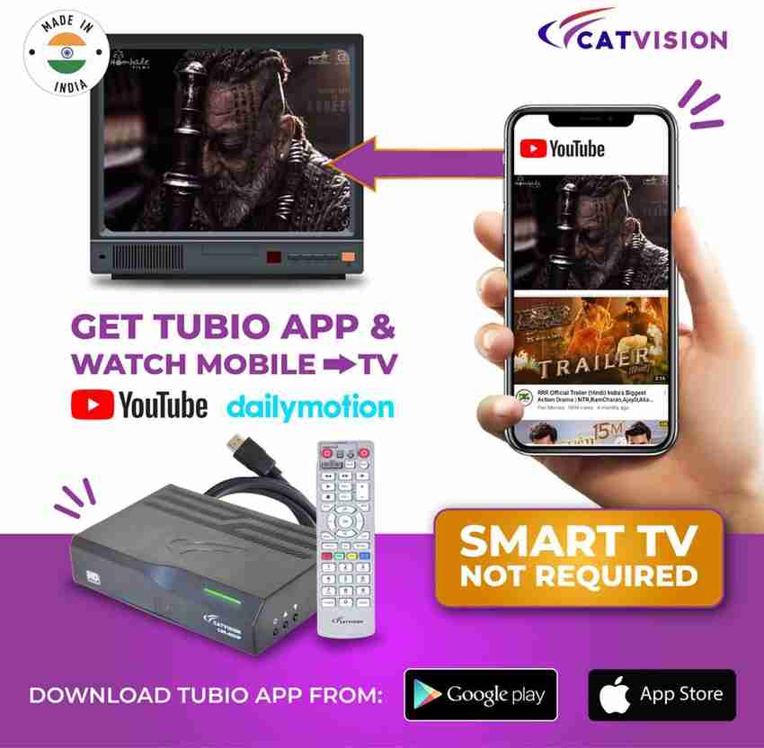 How to play youtube sale from mobile to tv