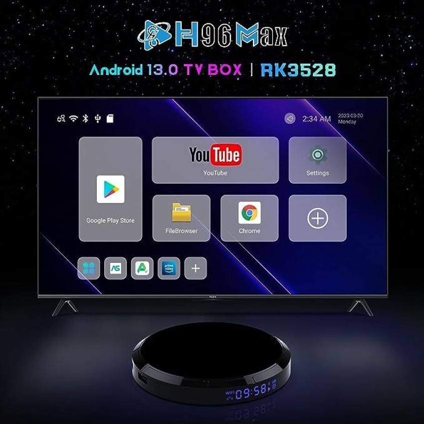 Android 13 H96max TV Box 4GB 64GB