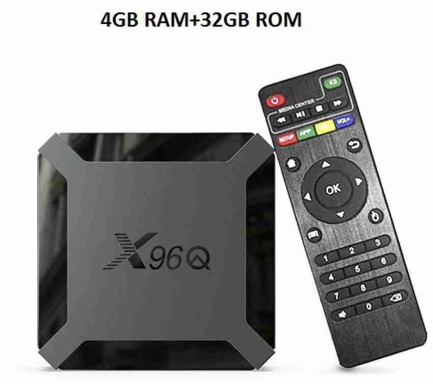 7SEVEN 4K Android TV Box With Android 10 / Android Box 4GB 32GB - X96Q Max Android  Box Media Streaming Device - 7SEVEN 