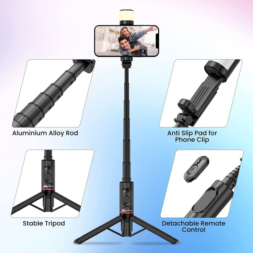 Buy Digitek (DTR-210SS) Portable Selfie Stick with Wireless Remote and 3  LOnline Best Prices