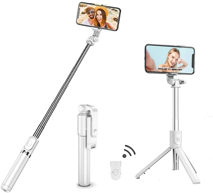 Buy ZmiZc Selfie Stick with Led Fill Light 104cm Extendable Selfie Stick  Wireless Remote and Big selfie stick with Tripod, Portable, Lightweight,  Video, Photography Compatible with iPhone and Android Smartphone Bluetooth  Selfie