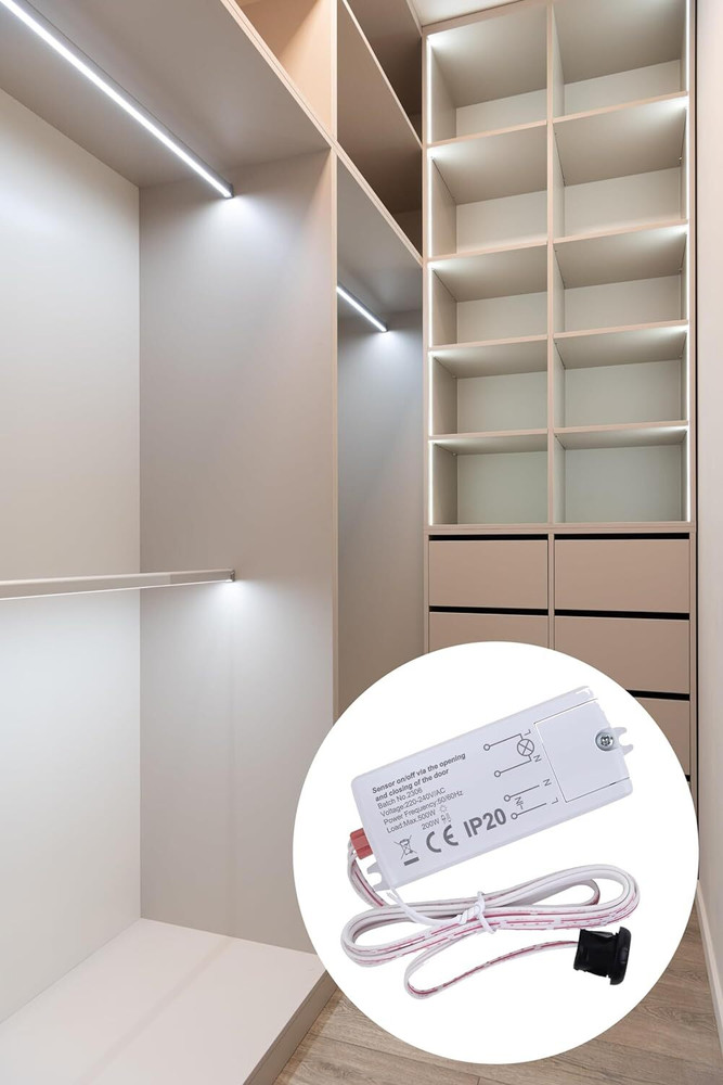 REVALS Wardrobe Cabinet Sensor Light On Of Via Opening and Closing of Door Sensor Light IR Sensors Price in India Buy REVALS Wardrobe Cabinet Sensor Light On Of Via Opening and Closing of Door Sensor
