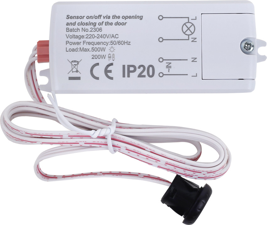 Wardrobe sensor outlet