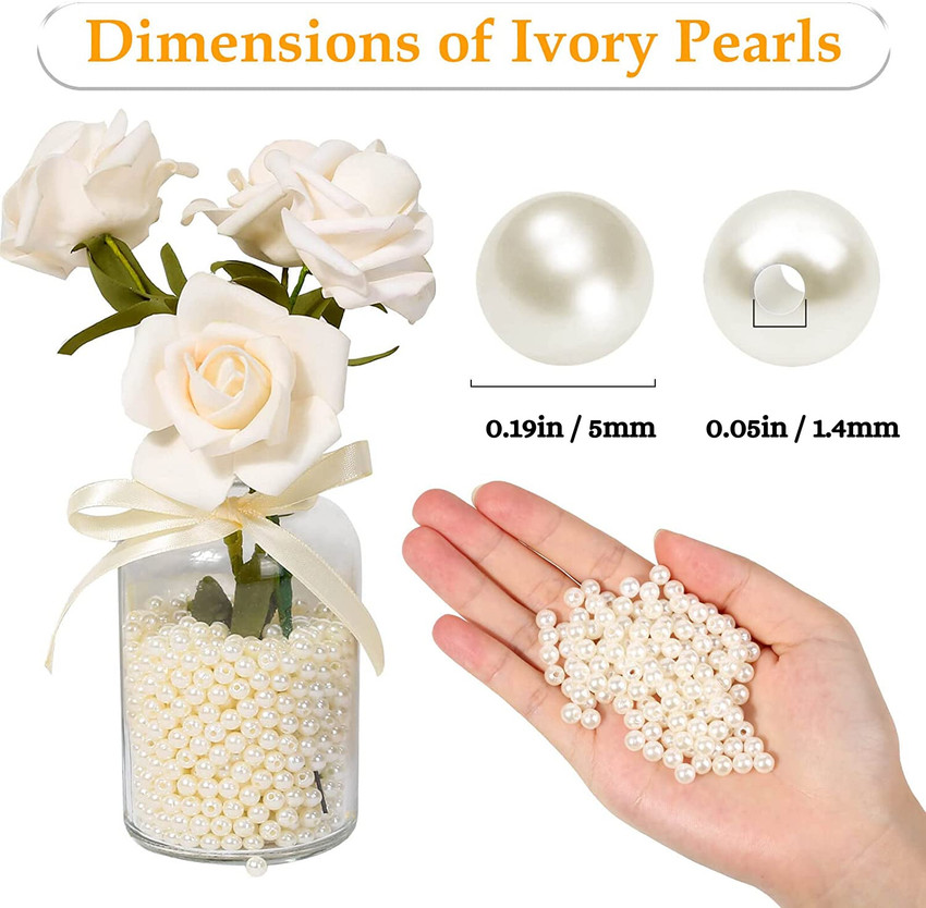 Ivory on sale pearl beads