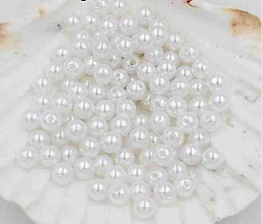 1pack Faux Pearl Bead DIY Jewelry Accessory Pearl large hole beads